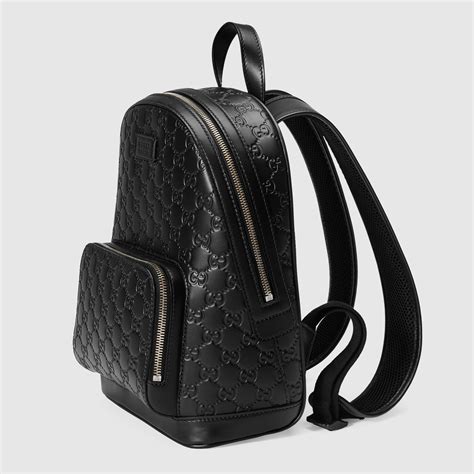 gucci signature leather backpack replica|knockoff gucci backpacks for sale.